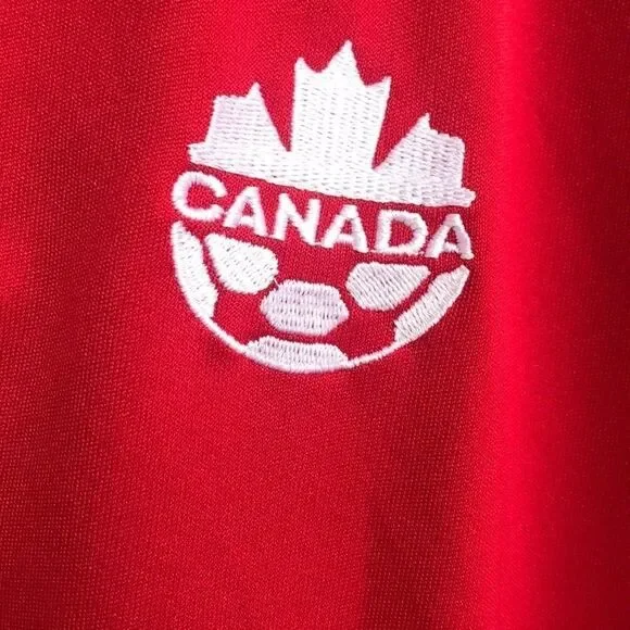 Umbro Soccer Red Team Canada Zippered Pullover XXL - Picture 12 of 12